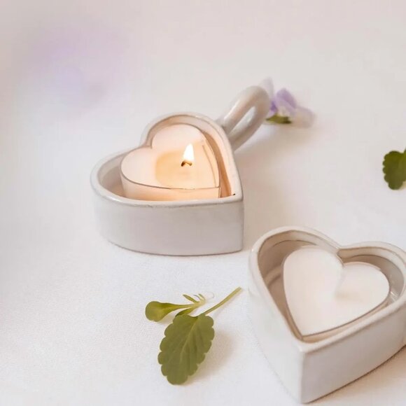 ($6) Heart & Glow Tealight Holder - Picture 1 of 7
